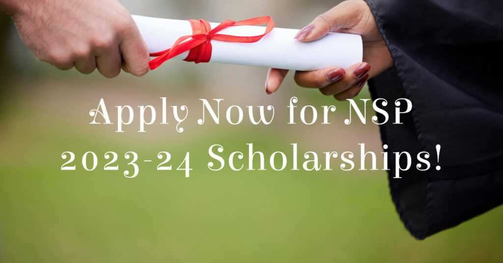 National Scholarship Portal 2023-24