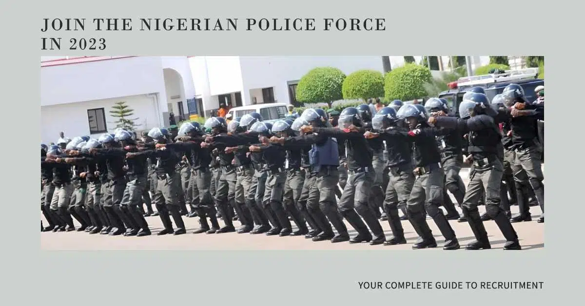 Nigerian Police Recruitment 2023