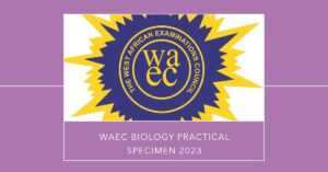 WAEC Biology Practical Specimen 2023