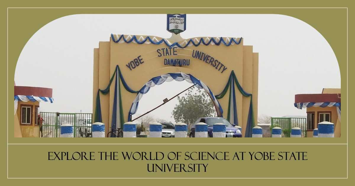 Yobe State University Science Courses