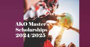 AKO Masters Scholarships 2024/2025